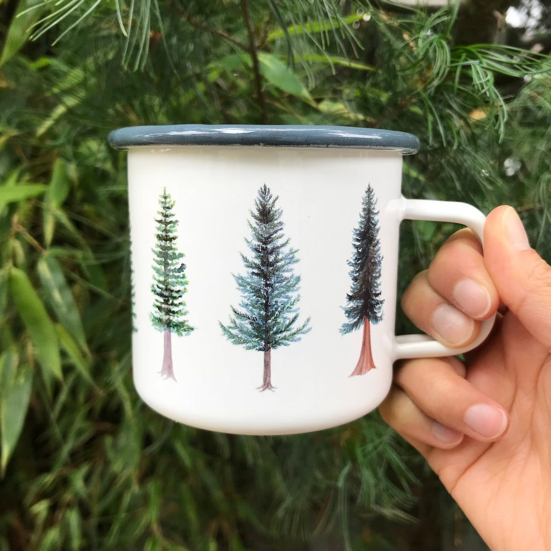 Evergreens Camp Mug