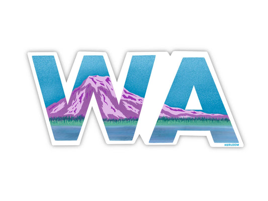 WA Washington State Sticker