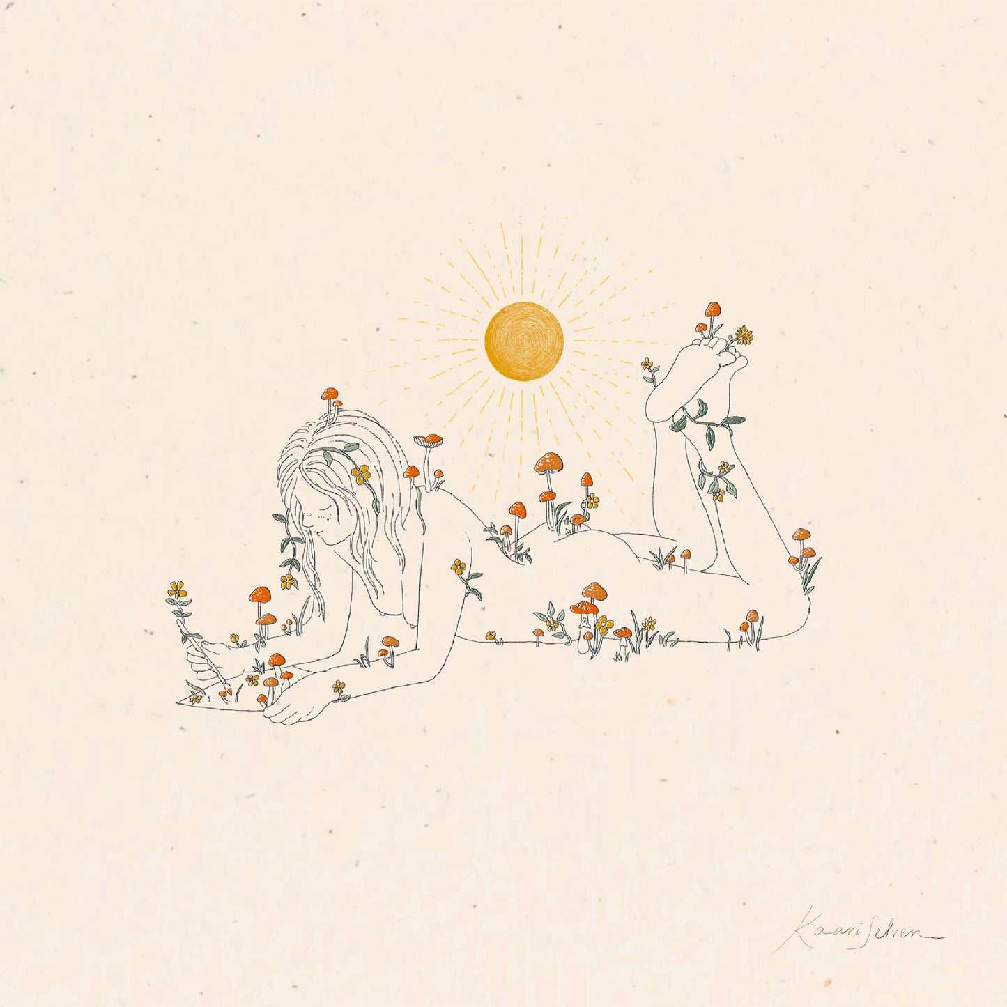 Mushroom Dreams Art Print