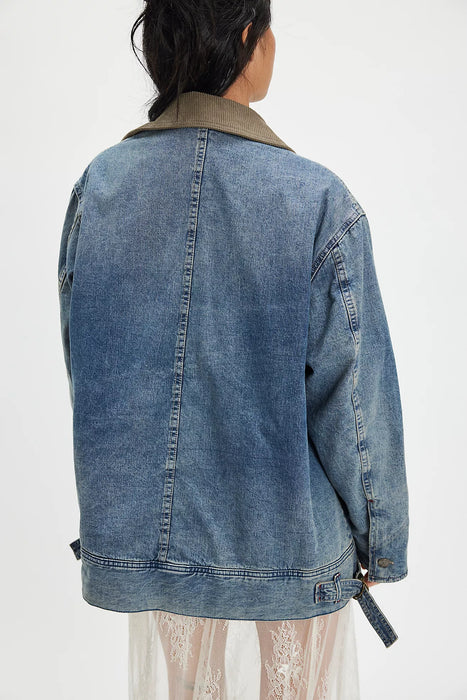 Sweet Talk Denim Barn Coat