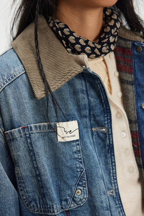 Sweet Talk Denim Barn Coat