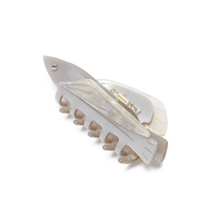 Flying Fish Silver Claw w/ Rhinestone