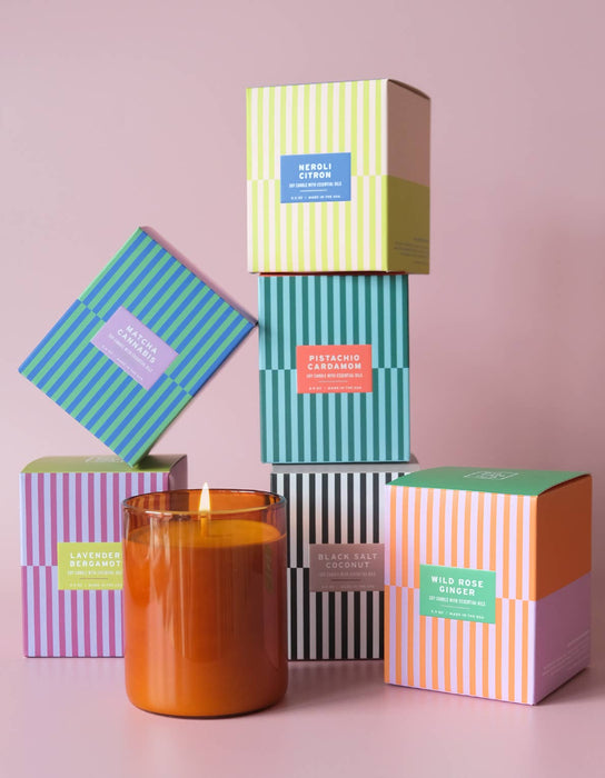 Wild Rose + Ginger Essentials Candle | 8 oz.