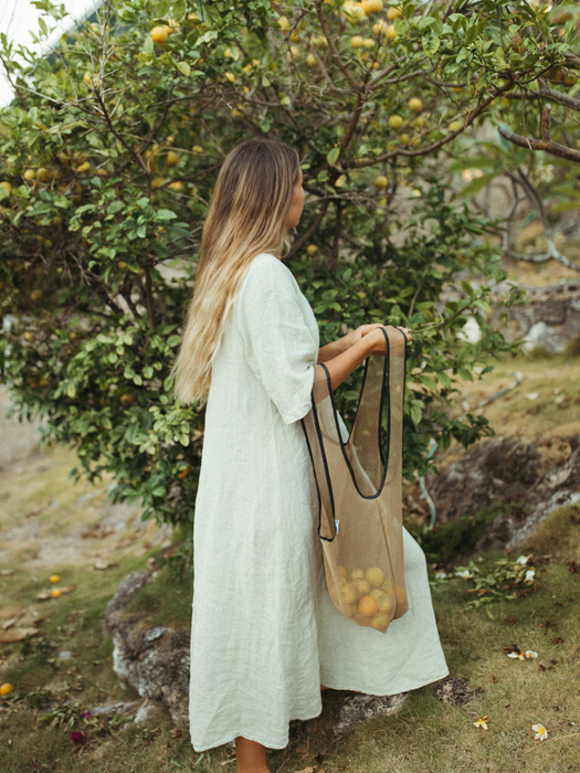 Joan Mesh Beach Bag | Reusable Grocery Bag