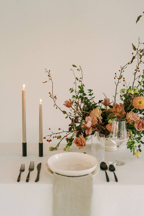 Clay | Beeswax Taper