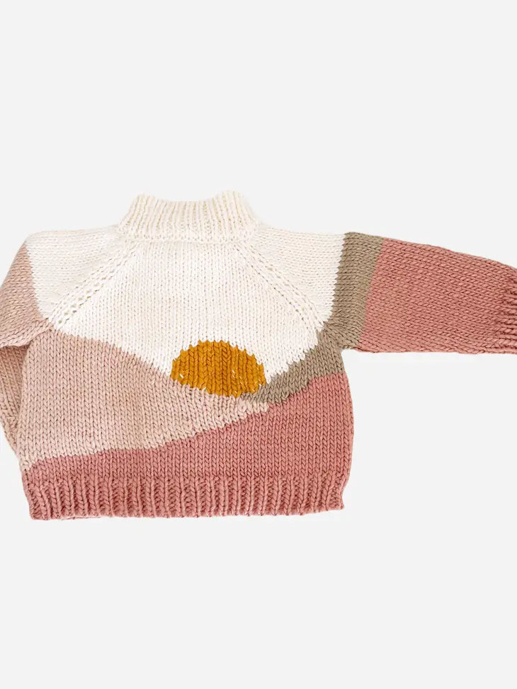 Sunset Cardigan, Rose | Kids and Baby Apparel Sweater