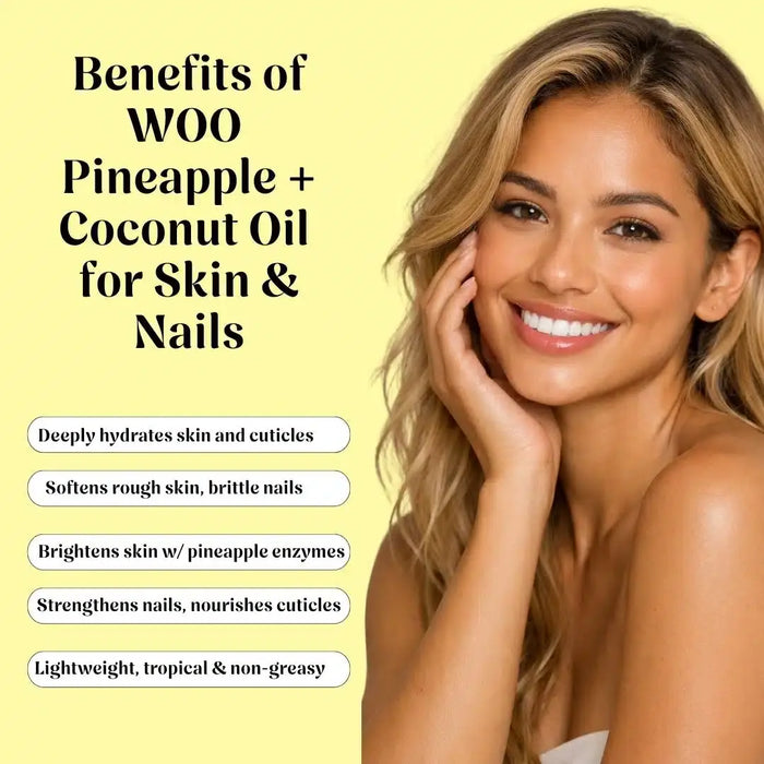 Pineapple + Coconut Oil, 100% Organic
