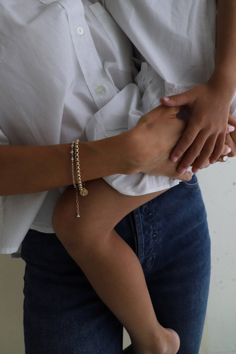 Round Box Chain Bracelet