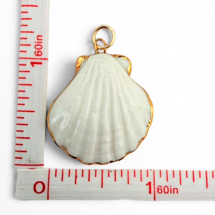 Scallop Seashell Charm