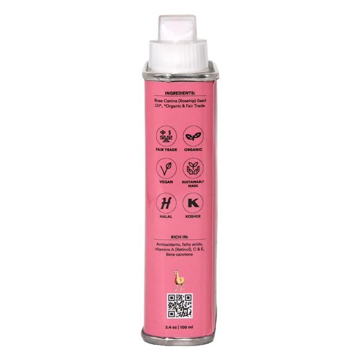 Rosehip Oil, 100% Organic