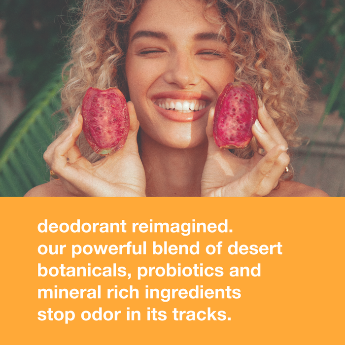 Plant & Probiotic Deodorant- Amber Woods
