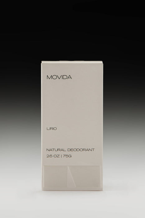 Plant-Based Natural Deodorant - Lirio - Geranium & Bergamot