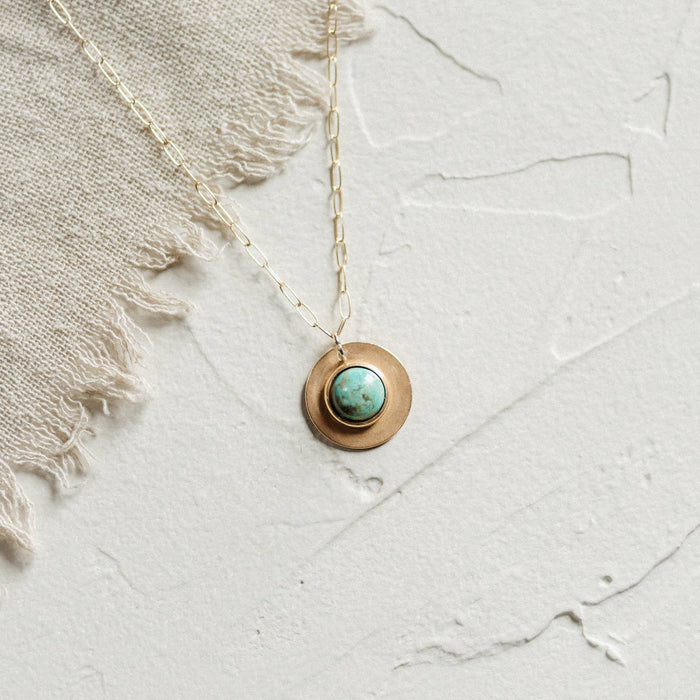 Gib Turquoise / 14K Gold Fill