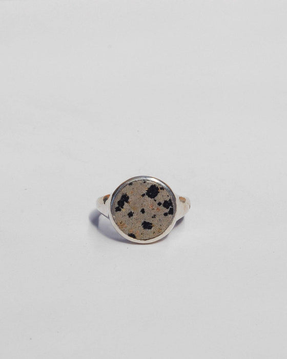 Dalmatian Jasper Ring