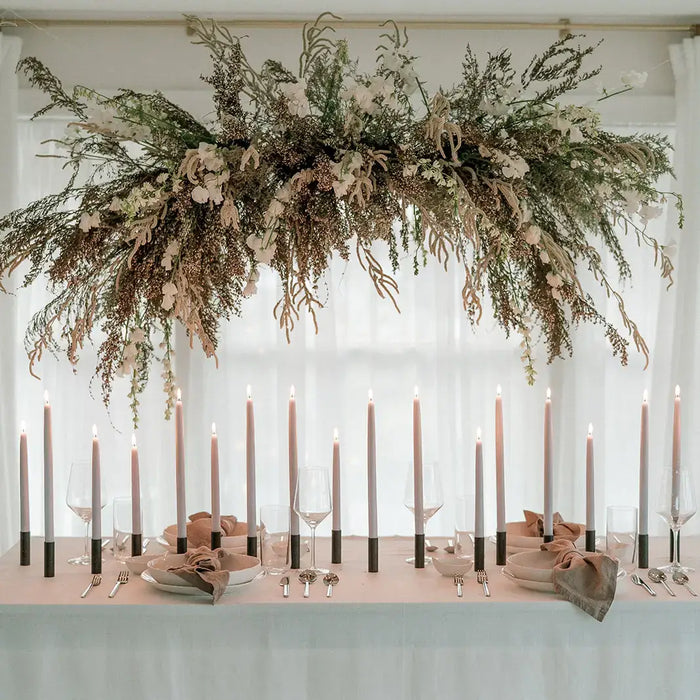 Bluebell |Beeswax Taper