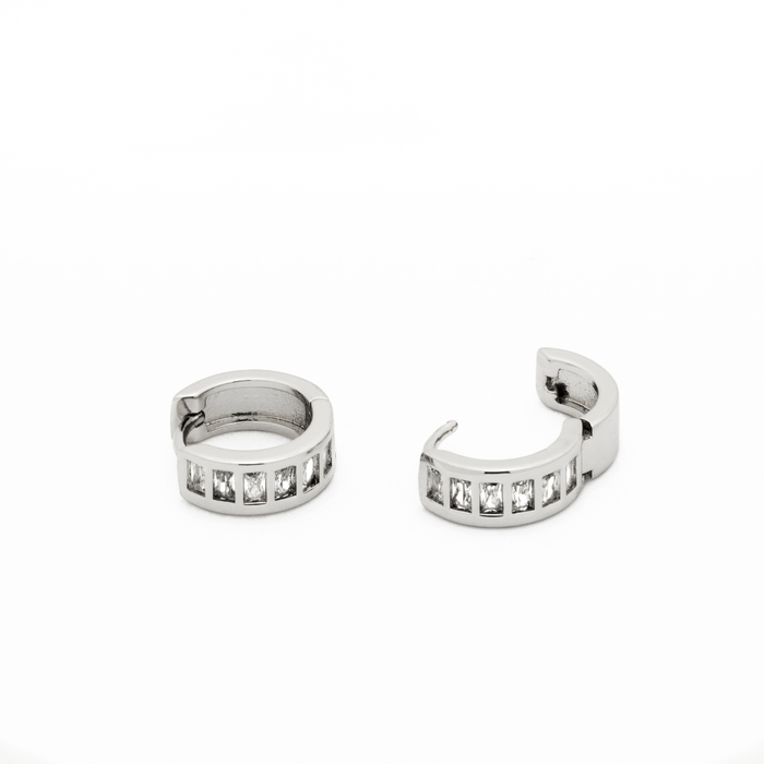 Baguette Huggie Earrings