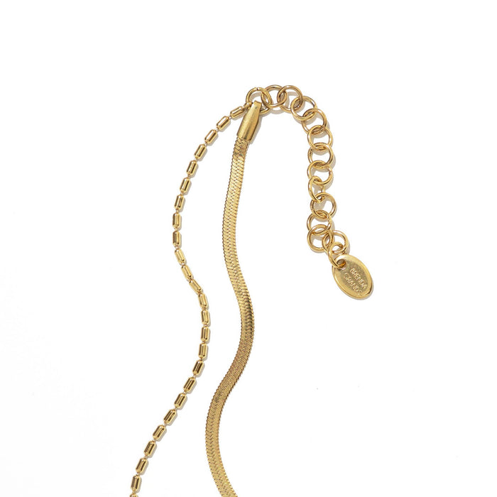 Gold Double Layered Anklet