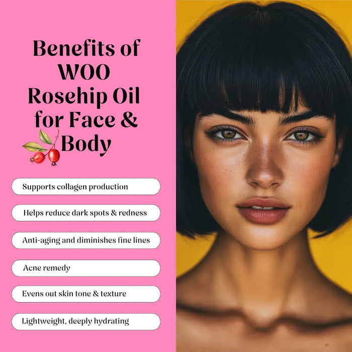 Rosehip Oil, 100% Organic