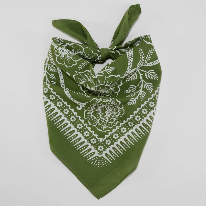 Cotton Ramble Bandana | Cactus