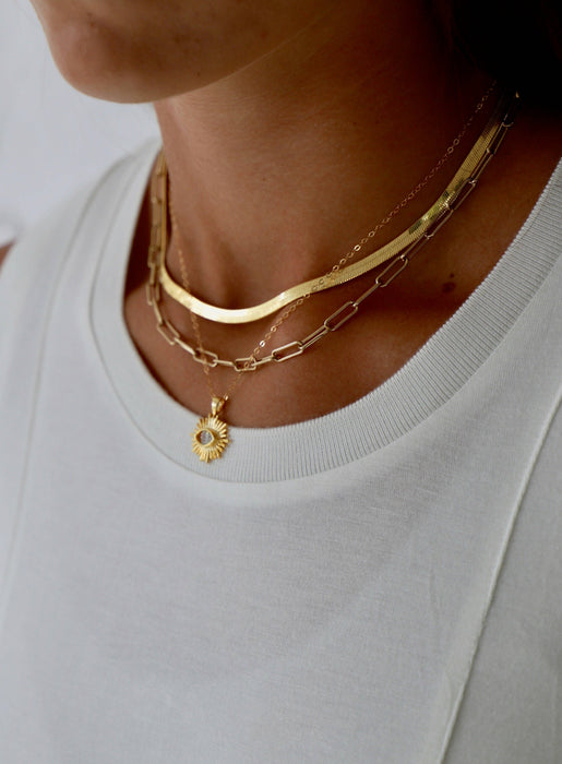 Herringbone Necklace