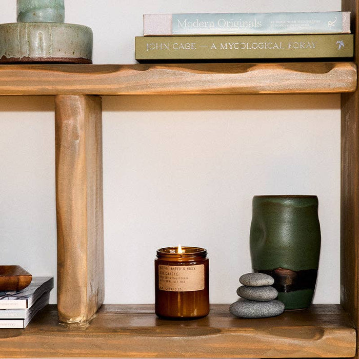 Amber & Moss Soy Candle