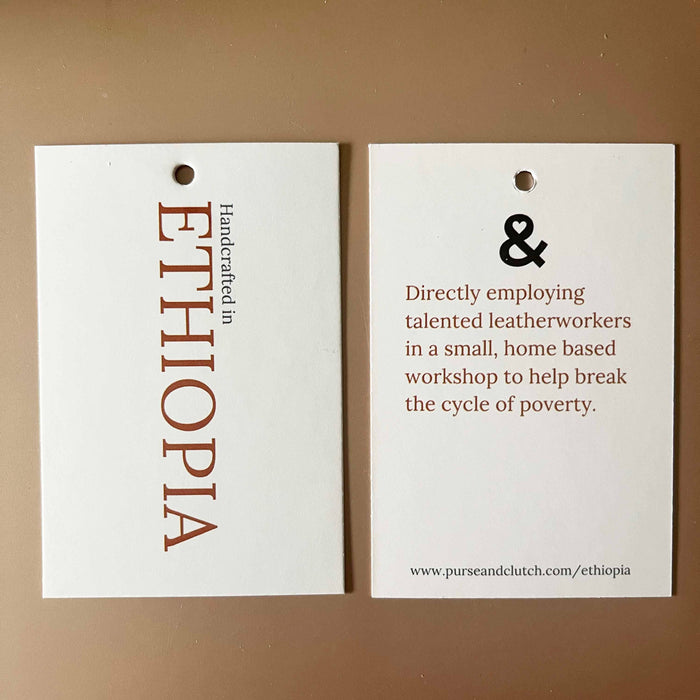 Leather Wallet in Caramel