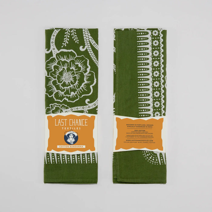 Cotton Ramble Bandana | Cactus