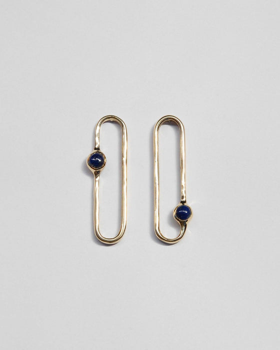 Amparo Earrings - Lapis