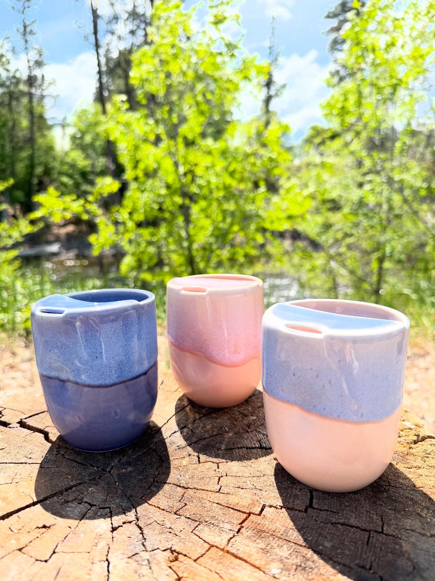 Lover Pottery Travel Mug