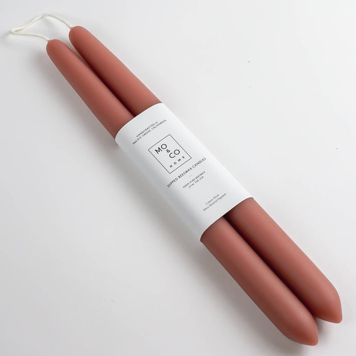 Terra Cotta | Beeswax Taper
