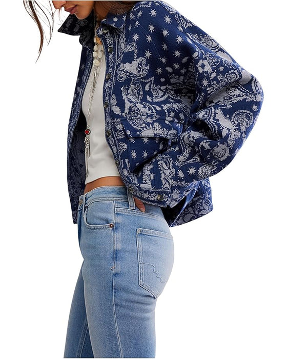 Bandana Jacquard Shirt