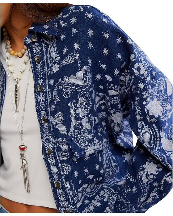 Bandana Jacquard Shirt
