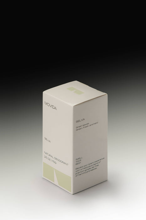 Plant-Based Natural Deodorant - Selva - Green Leaves