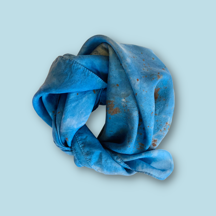 Silk Bandana Botanically Dyed