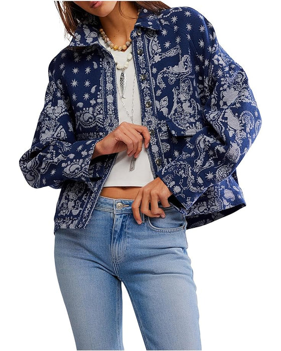 Bandana Jacquard Shirt
