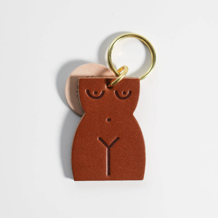 Lady Key Tag
