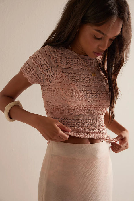 Angelina Lace Tee