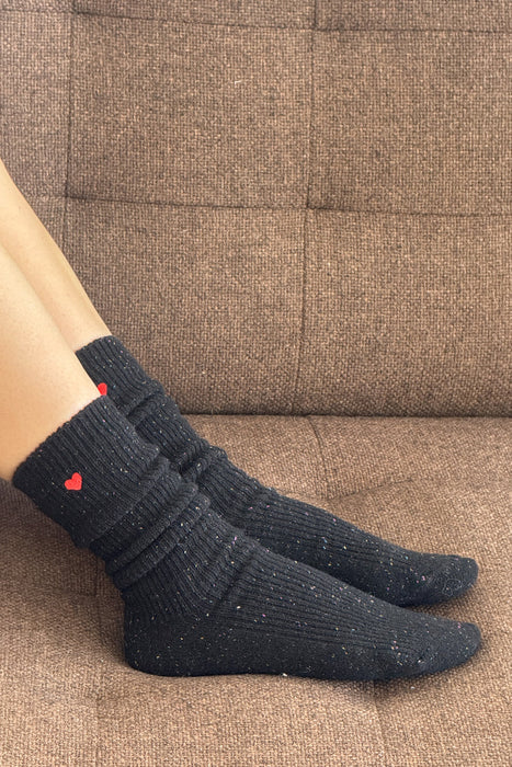 Embroidered Snow Socks