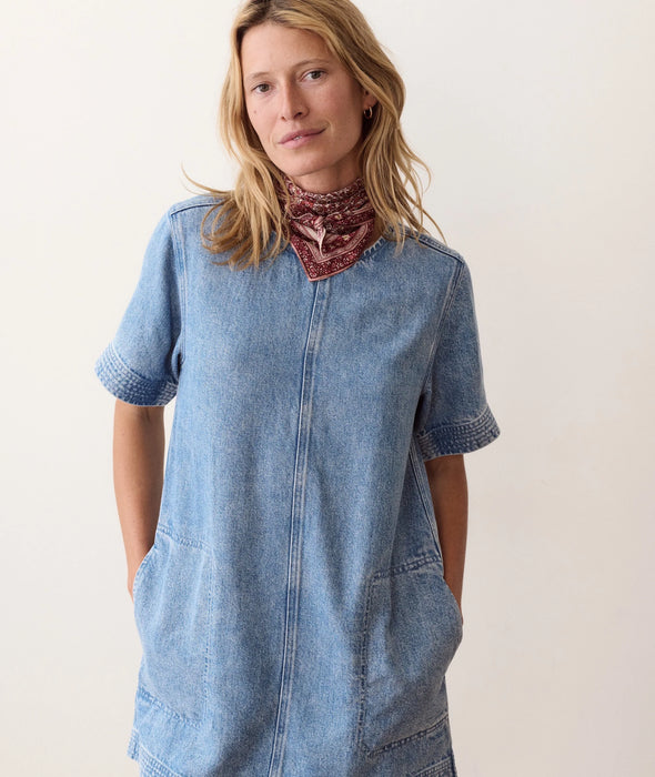 Izzy Denim Shift Dress