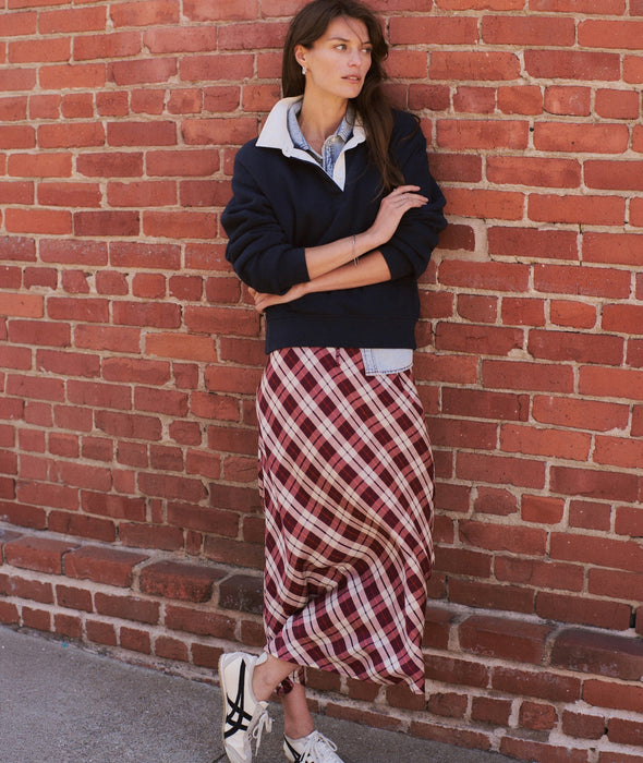 Silvia Maxi Skirt - Plaid