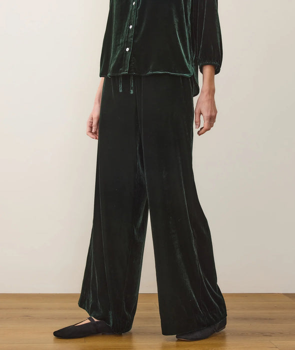 Bella Velvet Drawstring Pant