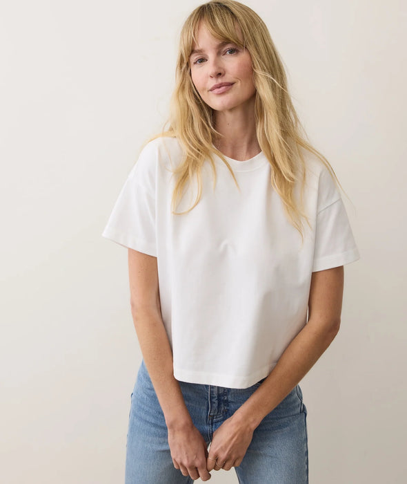 Luxe Jersey Crew Tee