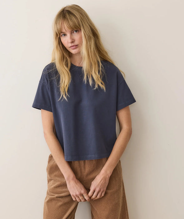 Luxe Jersey Crew Tee