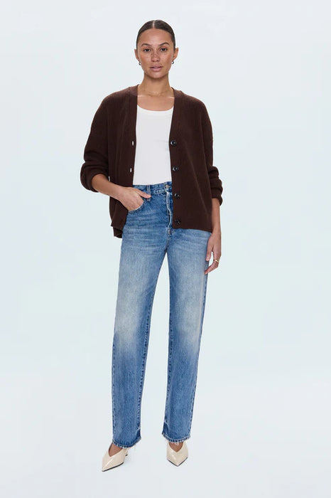 Cassie Super High Rise Straight Jean