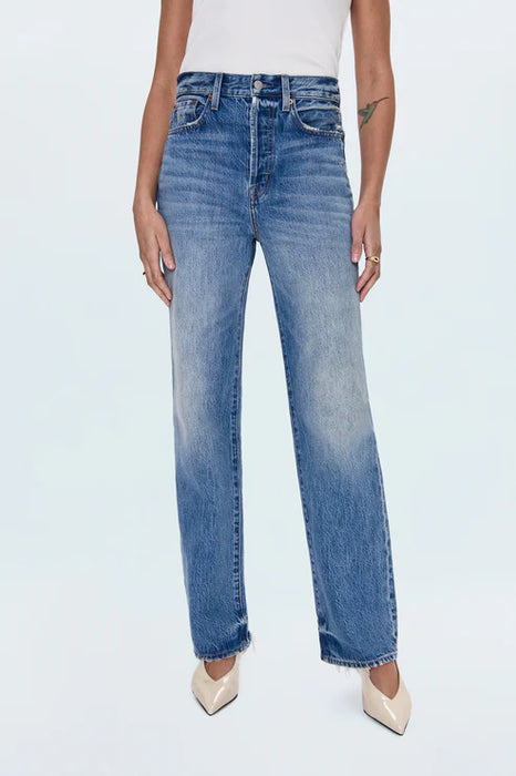 Cassie Super High Rise Straight Jean