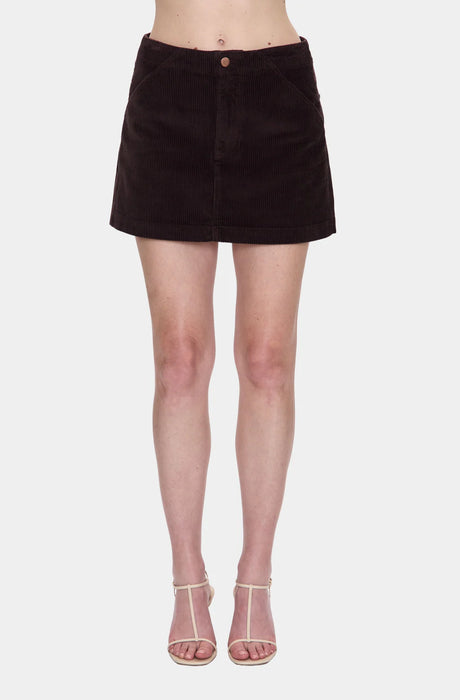 Uma High Rise Mini Skirt