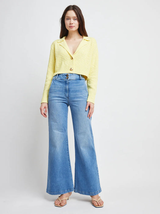 Crop Blazer Sweater
