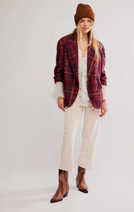 Dean Double-Breasted Blazer