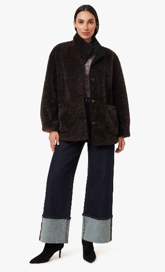 Shearling Coat / Chocolate