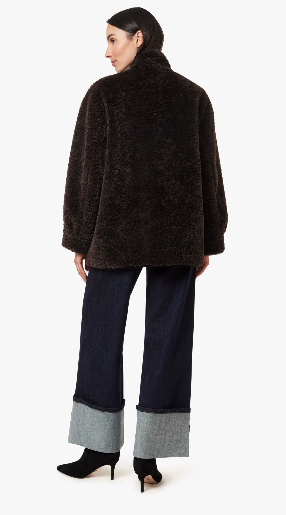 Shearling Coat / Chocolate